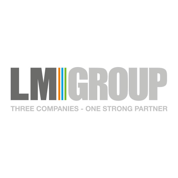 Logo LM GROUP - THREE COMPANIES - ONE STRONG PARTNER